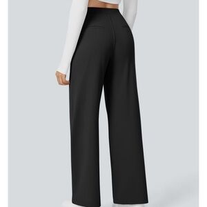 HALARA Black Wide-Leg Women's Pants